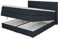 Betten Jumbo King Boxspringbett 200x200 cm mit Bettkasten 7-Zonen TFK Härtegrad H4 und 10cm Premium-Pocket-Air-Topper | Farbe Blau | div. Größen verfügbar