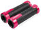 Motorrad Griffleiste Griffe 7/8''22MM Universal Lenkergriffe Lenkerenden Für Kawasaki Ninja 250R 300 400 650 1000 ER-6F ZX6R ZX10R ER-6N Z800 Z750 (Color : Pink, Size : 7/8 22mm)