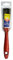 6 X 1 PAINT BRUSH DECORATING PAINTING DIY BRISTLE RED HANDLE HAND TOOL WALLS