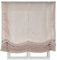 Estores Plegables Visillo básico Transparente sin Varillas Estor Plegable Textil translucido en Interior Ventanas Cortinas Paqueto Persianas Romanas STORESDECO Beige 120 x 175 cm