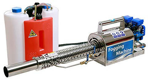 15L Professional ULV Fogging Machine, Thermal Fogger Machine, Nebulizer for Farmland Garden, Use Gasoline, CE/FCC/CCC/PSE (Gold Model)