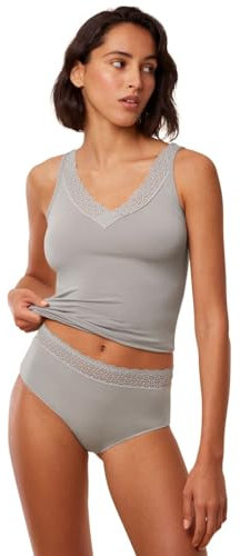 Triumph Damen Feel of Modal Midi, Silent Grey, S