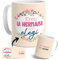 DEREGALOOS Taza Personalizada para Amigas. Regalos Originales para Amigos. Tazas Originales para Regalar. Regalos personalizados mejores amigos. (Eres la hermana que elejí)