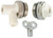 SOMATHERM FOR YOU, 601520402, Kit de purga/drenaje + llave 1/2 (15x21) Kit que incluye un purgador de aire M1/2 (15x21) y una válvula de drenaje M1/2 (15x21) con llave para purgador cuadrado adaptada.