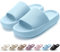 HEOAARG Ciabatte Donna Uomo Leggero Ciabatte Casa Ciabatte Piscina Slider Ciabatte Nuvole Casa Pantofole Ciabatte da Mare Doccia Spiaggia Bagno Giardino，Blu，39-40 EU