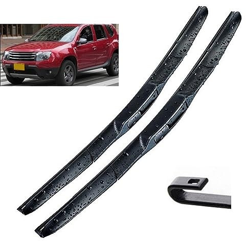 Wischerblätter vorne, für Renault Dacia Duster MK1 2009–2016, Windschutzscheibe, Windschutzscheibe, Auto-Regenbürsten 20;+20;