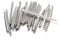 Fangxuee 24 stück/set edelstahl-gitarren-bunddraht 24 griffbrett-bünde 2,7 mm für akustikgitarren-teile