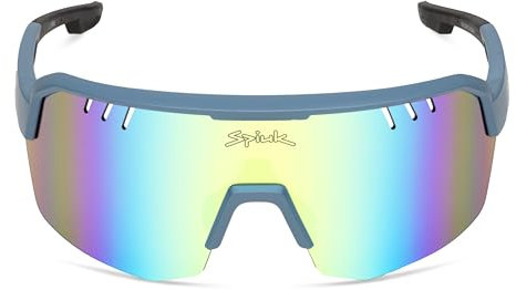 Lyra-Brille mit gelbem Spiegel, Unisex, Blau