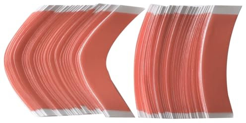 Qusedwey 72 Stück/Lot C+CC Super Strong Duo Haar-Doppelklebeband, Festes Klebeband, Perückenverlängerung, Spitze, Toupet, Zubehör, Unsichtbare Streifen