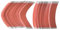Qusedwey 72 Stück/Lot C+CC Super Strong Duo Haar-Doppelklebeband, Festes Klebeband, Perückenverlängerung, Spitze, Toupet, Zubehör, Unsichtbare Streifen