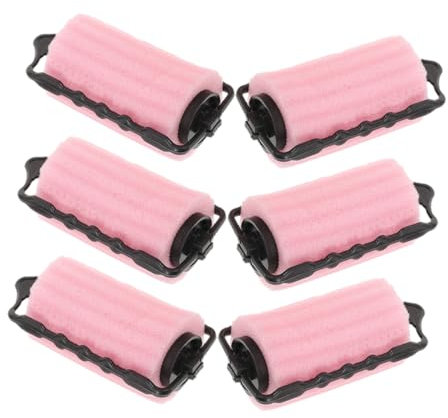 CALLARON 6stücke Schaumschwamm Lockenwickler Für Damen Große Lockenwickler Zum Föhnen Und Schlafen Aus Schaumstoff Für Kurzes Und Langes Haar Haarschwamm Für Locken Über Nacht