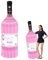 ACTOYS Bouee Piscine Adulte, Gonflable Hamac Flottantes, Flottantes Hamac, Chaise de Piscine Flottante, Hamac Gonflable Piscine, Drifter pour Piscine, Fêtes de Plage (Bouteille de vin)