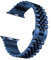 PGLVLZFGFN Cinco Baht Metal Strap Compatible for Apple Watch 44mm 42mm 40mm 38mm Hombres/Mujeres Cinturón de reemplazo compatible for IWATCH 7 6 5 4 3 2 Marchito Banda Correa de reloj(Blu,38mm-40mm-