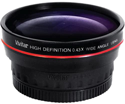 Vivitar 52mm 0.43X Professional Wide Angle Lens With Macro