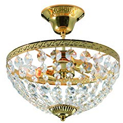 Markslöjd 100486 Deckenleuchte, Metall, E14, 30 cm, gold