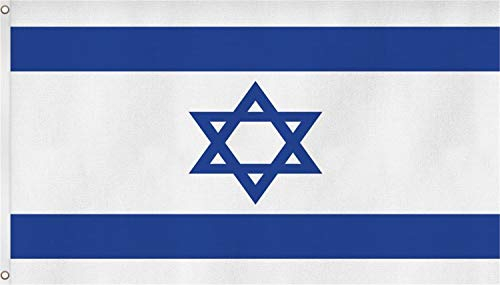 normani Flagge Fahne ca. 90x150 cm Nationalflagge Nationalfahne Farbe Israel