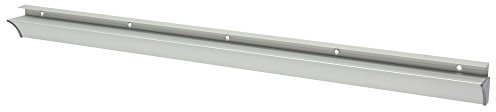 Duraline Wandschiene Rail 80 cm| Regalträger Winkelträger | für Boarde 6-28 mm| alu