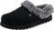 Skechers Keepsakes - Ice Angel, Zapatillas de estar por casa Mujer, Black Grey, 36.5 EU
