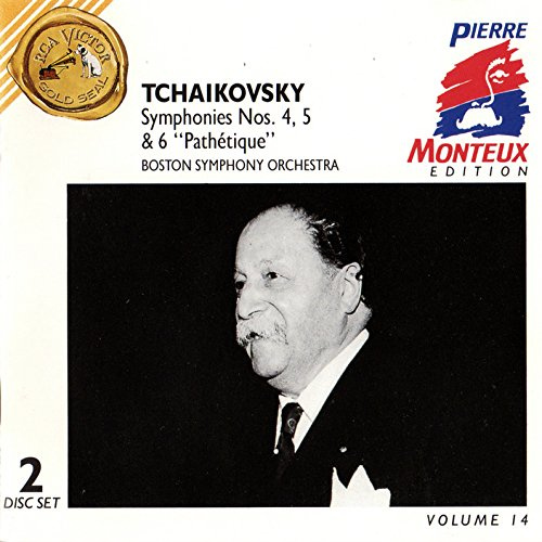 Tchaikovsky: Symphonies 4, 5 & 6 Pathetique (Volume 14) [MONTEUX EDITION]