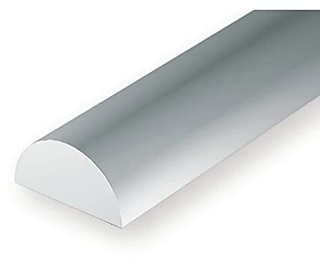 Halbrundstange, 35 cm lang, Durchm. 2,5 mm, 3 Stück