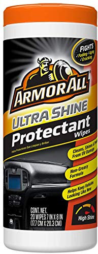 Armor All 10945 Ultra Shine Reinigungstuch, 20 Blatt