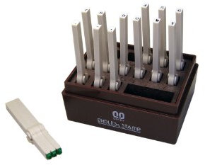 San Vito lo endlose Anzahl Stempel-Set Set Nr. 6 DE-S6 (Ming) 15 Diese (Japan-Import)