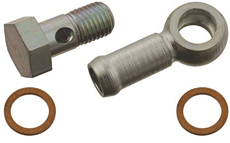 febi bilstein 30076 Mounting Kit for thermostat housing with screw kit and gasket, pack of one