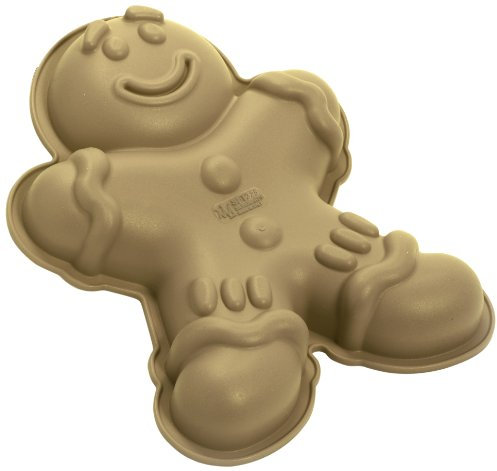 Silikomart Stampo in Silicone Omino Mr Ginger Gingerbread Pan di Zenzero Natale