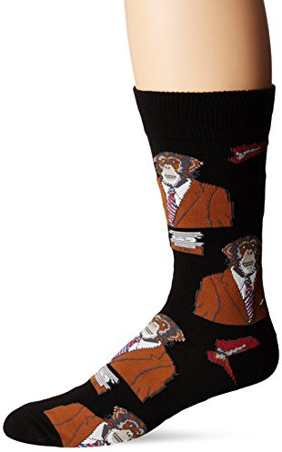 Socksmith Men's Monkey Bizz Novelty Socks