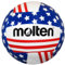 Molten Stars and Stripes Freizeit-Volleyball, Rot/Weiß/Blau