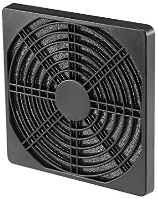 sourcing map Cooling Fan Dustproof Screen PVC for 120mm x 120mm Case Computer Pack of 2