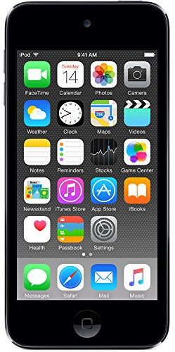 Apple iPod Touch 16GB Space Gray (6th Generation) MKH62LL/A (Renewed)