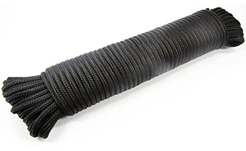 Polypropylenseil Seil - Tauwerk - 30 Meter - 10 mm schwarz - Leine - Tau NEU! (980224)