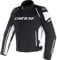 Dainese Motorradjacke mit Protektoren Motorrad Jacke Racing 3 D-Dry Textiljacke schwarz/weiß 46, Herren, Sportler, Ganzjährig