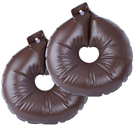 Finnhomy 2 Pack Tree Watering Ring Tree Watering Bag 15 Gallon, Extremely Sturdy PVC Planting Water Bag for Tree and Shrubs, Basic Water Saving Slow Release Root Water System for Tree Drip Irrigation