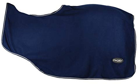 Pagony Fleece-Ausreitdecke Dunkelblau Größe: Pony