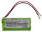vhbw Batterie pour Divers appareils (700mAh, 2,4V, NiMH) 2X cellules Type AAA, HR03, Micro
