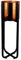 Leaf Metal Planter, Black, Copper, 62cm