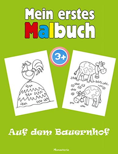 Mein erstes Malbuch: Auf dem Bauernhof