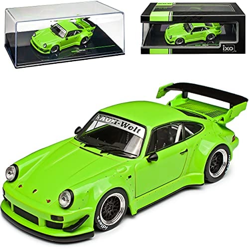 IXO Porsche 911 930 G-Modell Coupe Grün RWB Rauh Welt 1973-1989 1/43 Modell Auto