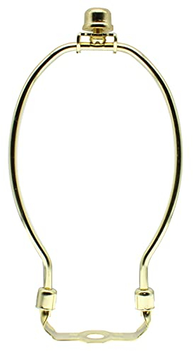 FDXGYH, 17,8 cm Lampenschirm-Halterung mit solider Lampenendkappe für Tisch- und Stehlampen