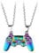 Mode Kreative Magnetische Halskette Paar-Halskette Game Controller Anhänger Halskette Geschenk für Männer Frauen Persönlichkeit Paar Schmuck Partnerketten Freundschaftskette Geburtstag Valentinstag
