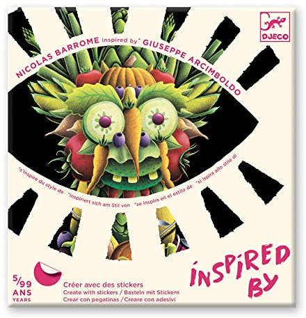 Djeco Inspired by - Obst und Gemüse Giuseppe Archinboldo | Mal-Set #DJ09370