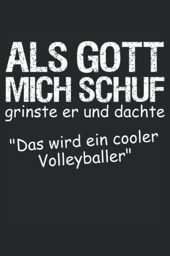 Lustiges Volleyball Notizbuch Für Volleyballspieler Für Frauen Männer Kinder: Geschenkidee für Volleyball Spieler | Volleyball Geschenk | ... Kariertes Notizbuch (6x9 Zoll) mit 120 Seiten