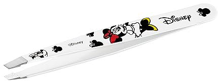 TWEEZERMAN Pinzas de depilar anguladas Disney's Mickey Mouse & Minnie Mouse Just Imagine