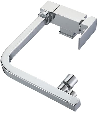 SJQKA 3 Wege Wasserhahn,vorfenster Küchenarmatur,küchenarmatur Klappbar Messing,3 Wege Wasserhahn Küche,sprudel Wasserhahn,wasserhahn Küche Vorfenstermontage (Chrom)