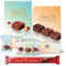 Assorted Choco Wafer Chocolate Gift - Selection of Assorted & Milk Hazelnut Choco Wafers 135g with 38g Milk Chocolate Bars. Great for Birthday Gifts, Chocolate Hamper. Bulk Sweets with Topline Card