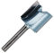 Rennie Tools - 25mm Cutting Diameter x 26mm Flute x 1/4 Shank TCT Tipped 2 Flute Straight Router Cutter Bit. Compatible With Makita Bosch Trend Katsu Dewalt Router Etc. 25mm Router Bit