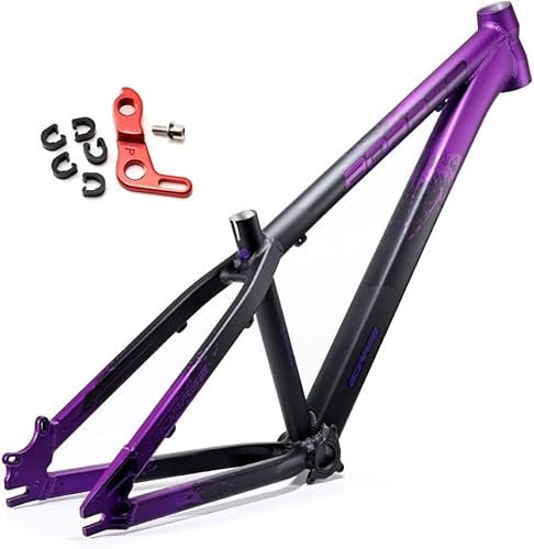GPECTIFO 26er Hardtail MTB Fahrradrahmen 66 x 33 cm BMX-Rahmen Scheibenbremse Aluminiumlegierung starrer Rahmen QR 135 mm DH/XC/AM
