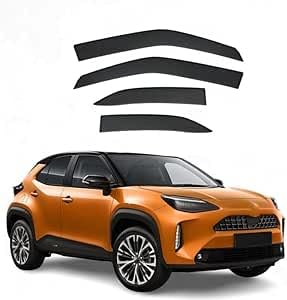 LPOOSAKW Auto Windabweiser für Toyota Yaris Cross (AC200) 2023-, Seitenfenster Regenschutz Regenabweiser.